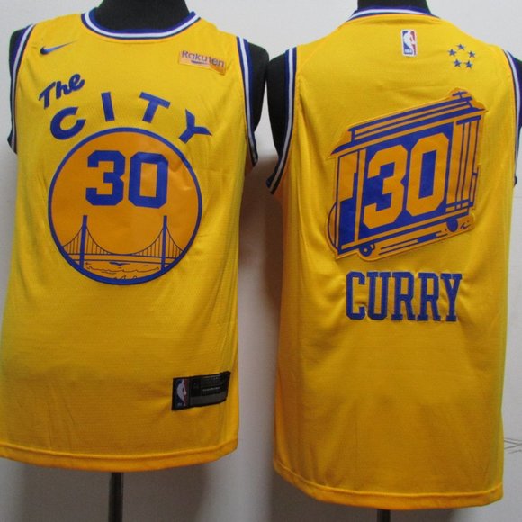curry yellow jersey